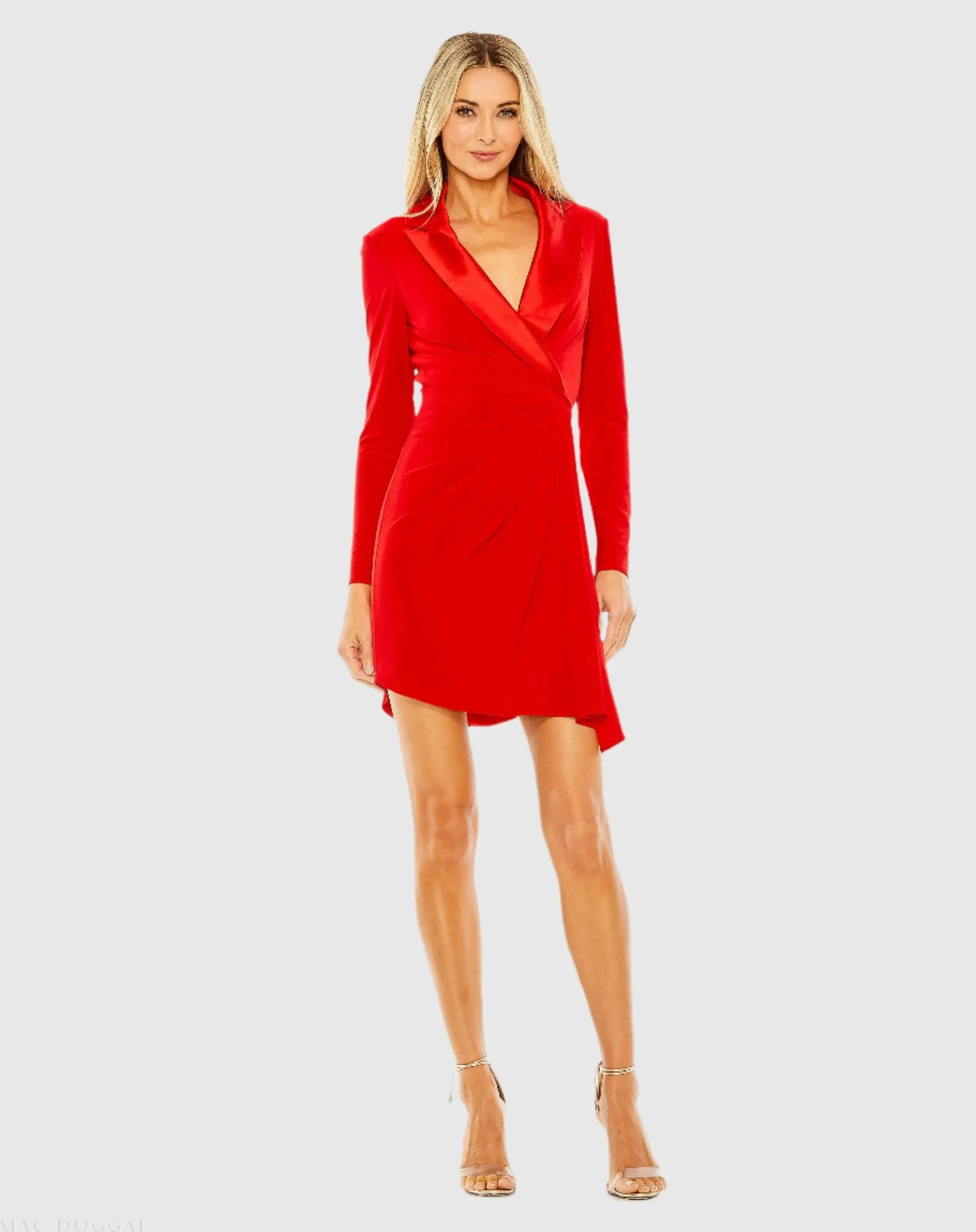 Long Sleeve Blazer Dress - Image 2